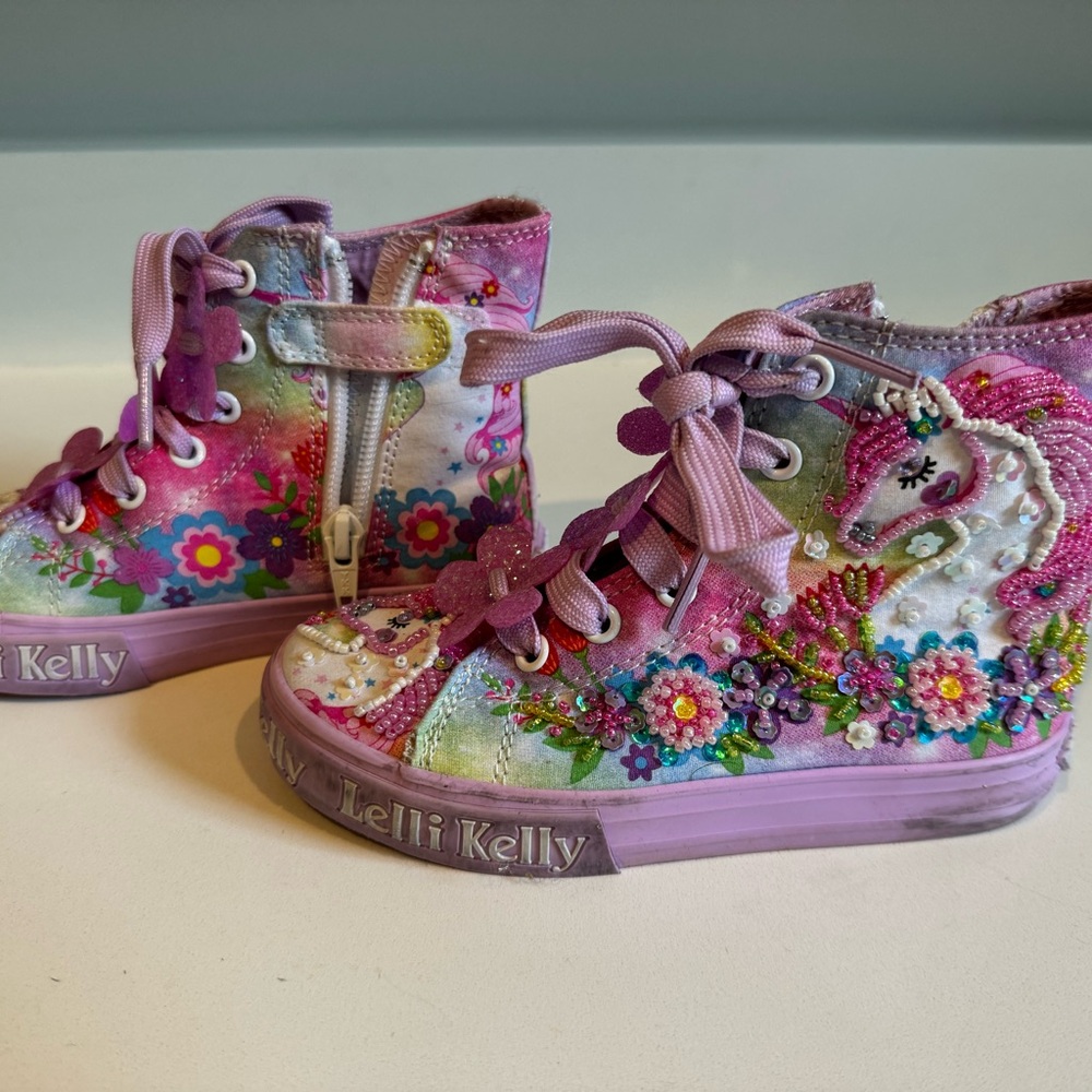 Lelli Kelly unicorn size EU 28 high top sneaker; - Picture 5 of 5